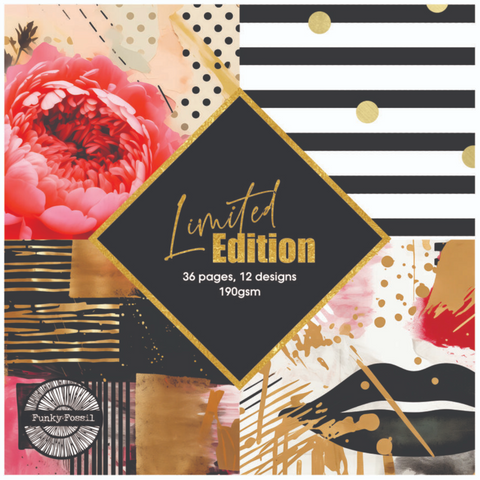 FUNKY FOSSIL Paper Pack | Limited Edition | 8x8