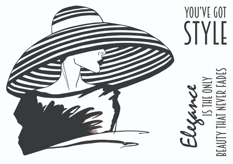FUNKY FOSSIL Stamp | Elegance | A6
