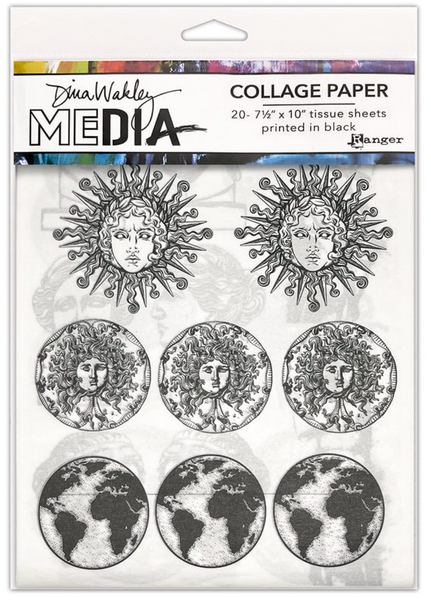 RANGER Dina Wakley MEDIA | Collage Paper | Antiquities