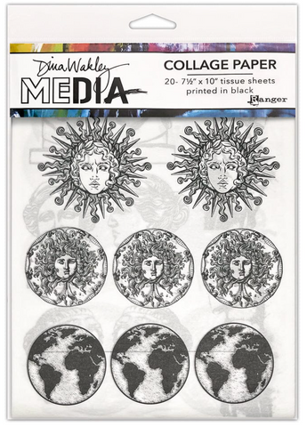RANGER Dina Wakley MEDIA | Collage Paper | Antiquities