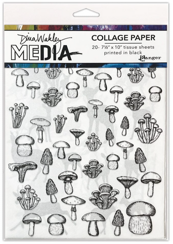 RANGER Dina Wakley MEDIA | Collage Paper | The Forest