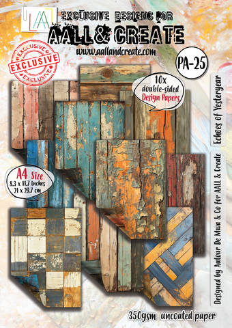 AALL & CREATE DESIGN PAPERS | PA-25 | Echoes of Yesteryear