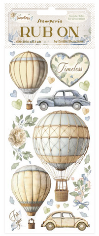 STAMPERIA Rub-Ons | Timeless | Air Balloons