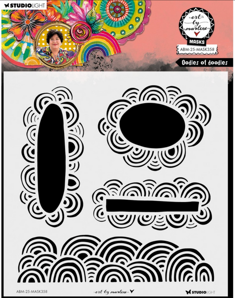 STUDIOLIGHT Art By Marlene | Oodles of Doodles | Mask