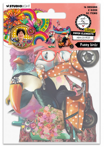 STUDIOLIGHT | Art By Marlene | Luxury Paper Elements | Funny Birds