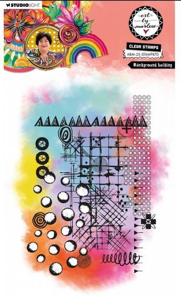 STUDIOLIGHT Clear Stamp | ABM | Background Building