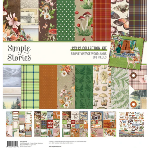 SIMPLE STORIES Simple Vintage Woodlands | Bundle