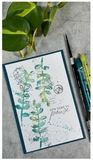 ARDEN CREATIVE STUDIO Clear Stamp Set | Maker Series | Sketched Branches