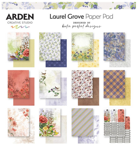 ARDEN CREATIVE STUDIO Laurel Grove | Paper Pad | 6x8 inch