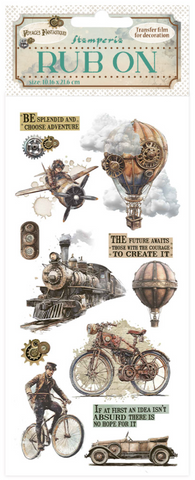 STAMPERIA Rub-Ons | Voyages Fantastiques | The Age of Adventure