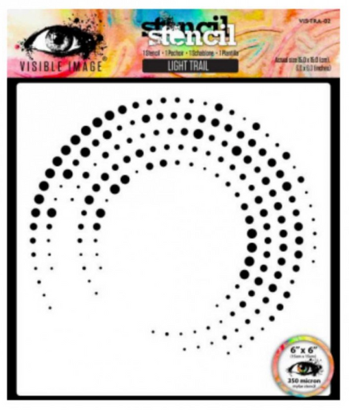 VISIBLE IMAGE Stencil | Light Trail