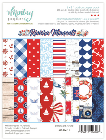 MINTAY Riviera Moments | 6x8 | Add-on Paper Pad