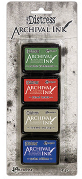 RANGER Distress Mini Archival Ink Kit #6