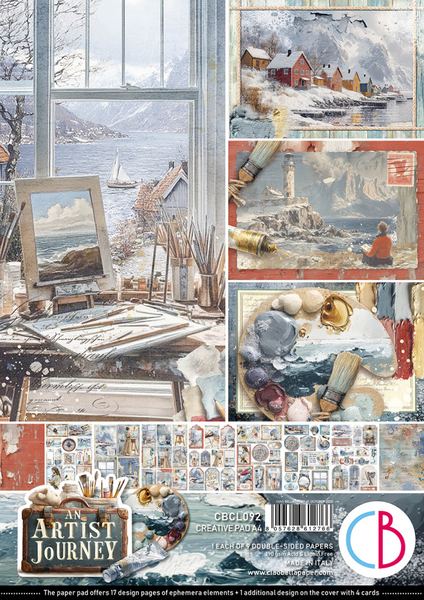 CIAO BELLA Creative Pad | An Artist Journey | A4