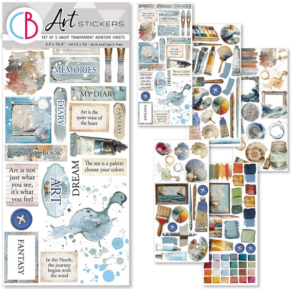 CIAO BELLA Art Stickers | An Artist Journey