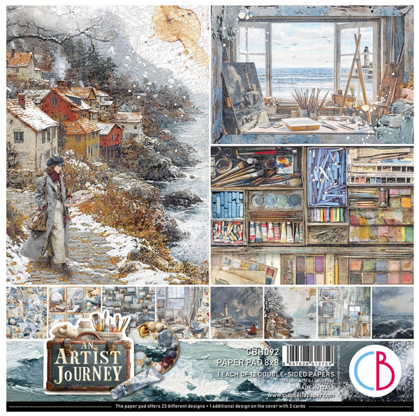 CIAO BELLA Paper Pack | An Artist Journey | 8x8