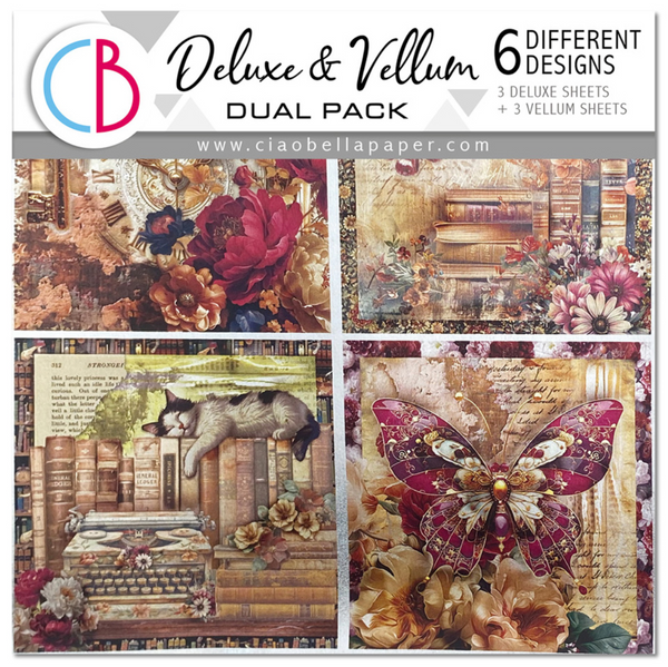 CIAO BELLA Deluxe & Vellum Dual Pack | Book Lovers