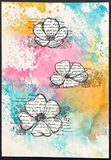 STUDIOLIGHT Stamp | Dragonfly Dreams | Grungy Flowers