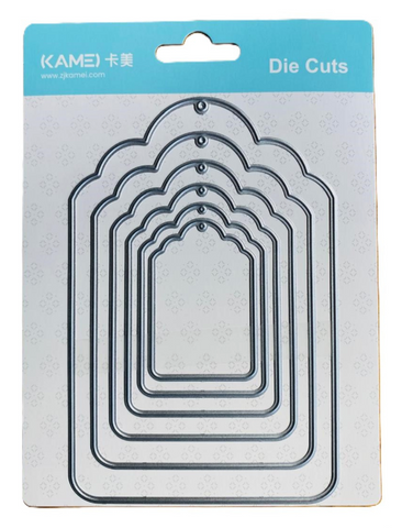 KAMEI Cutting Dies | Tags | Assorted Sizes