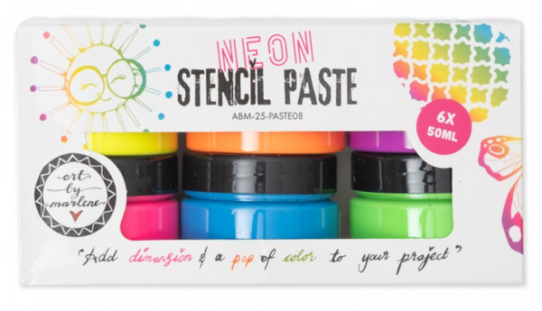 STUDIOLIGHT | Art By Marlene | Stencil Paste | Neon