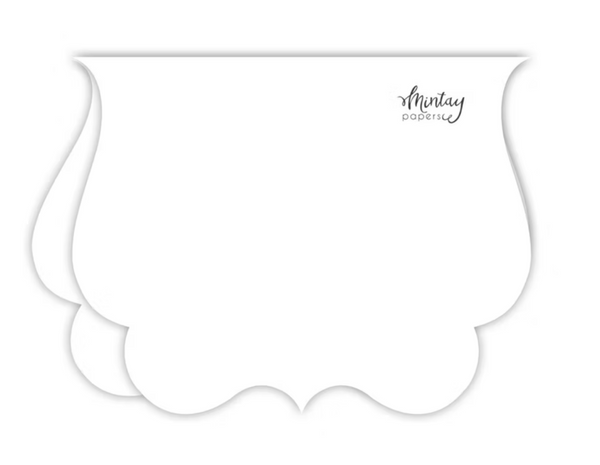 MINTAY BASIC Bracket Card Base | White | 5pcs