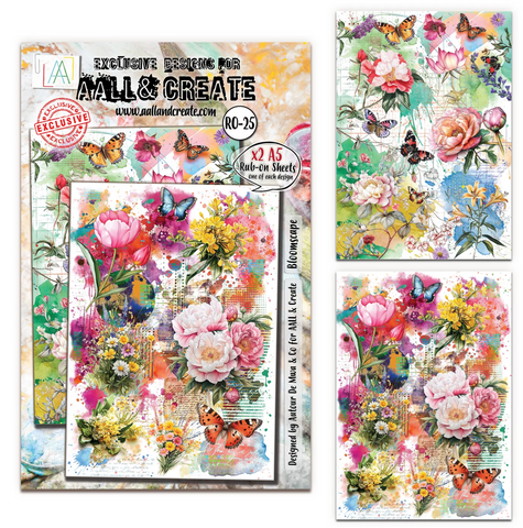 AALL & CREATE RUB-ON SHEETS | RO-25 | Bloomscape