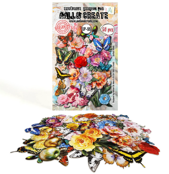 AALL & CREATE EPHEMERA | EP-88 | Sorbet Petals