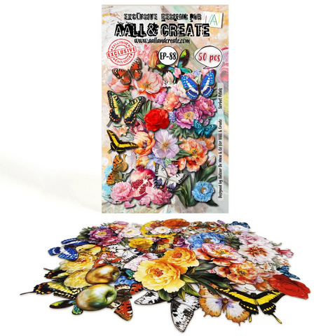 AALL & CREATE EPHEMERA | EP-88 | Sorbet Petals