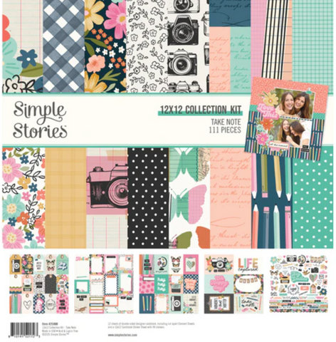 SIMPLE STORIES Take Note | 12x12 Collection Kit