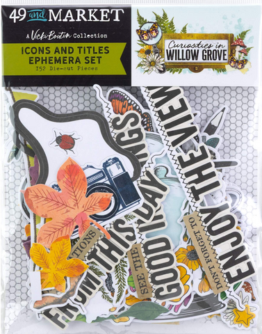 49&MARKET Curiosities in Willow Grove | Icons and Titles Ephemera Set
