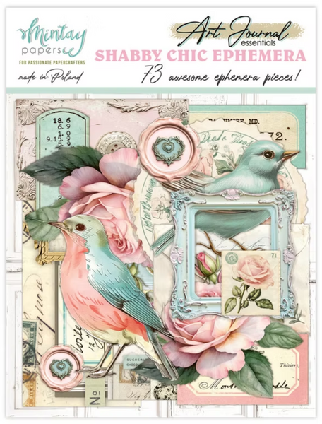 MINTAY Art Journal Essentials | Shabby Chic Ephemera