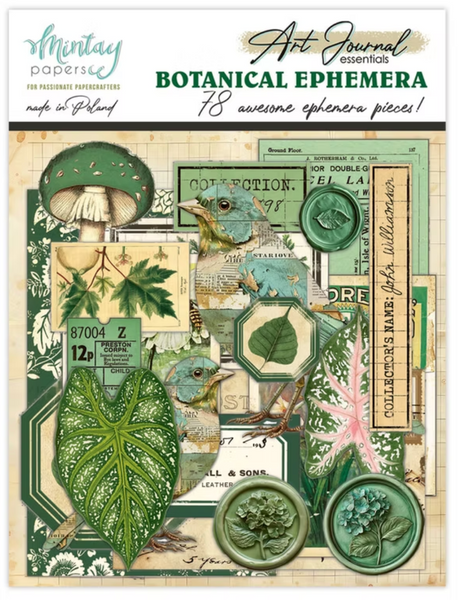 MINTAY Art Journal Essentials | Botanical Ephemera