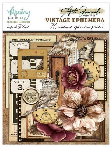 MINTAY Art Journal Essentials | Vintage Ephemera