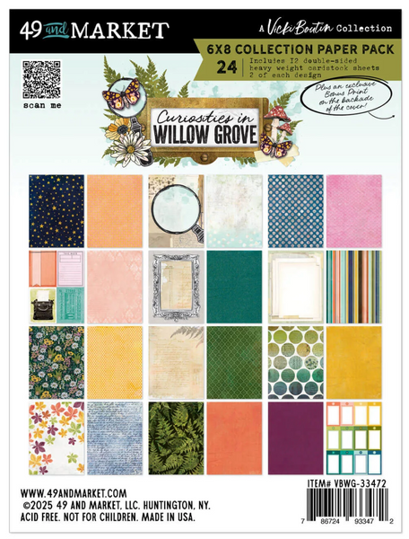49&MARKET Curiosities in Willow Grove | 6x8 Collection Paper Pack