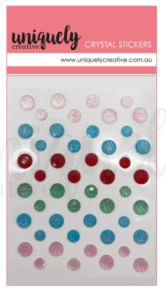 UNIQUELY CREATIVE Crystal Stickers | Oh What Fun Shimmer