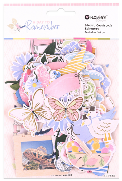 ROSIE'S STUDIO A Day to Remember | Die-Cut Cardstock Ephemera