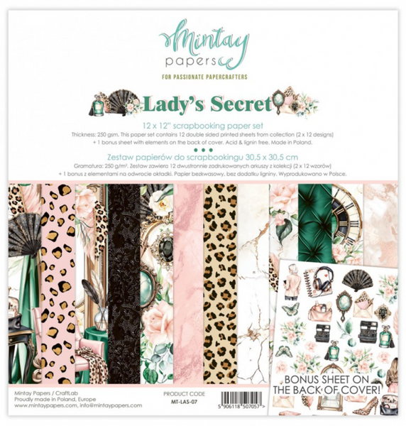 MINTAY Paper Pack | Lady's Secret | 12x12