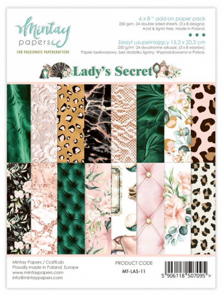 MINTAY Lady's Secret | 6x8 | Add-on Paper Pad