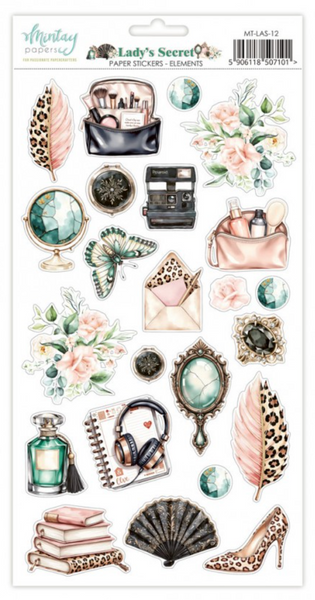 MINTAY Lady's Secret | Paper Stickers | Elements