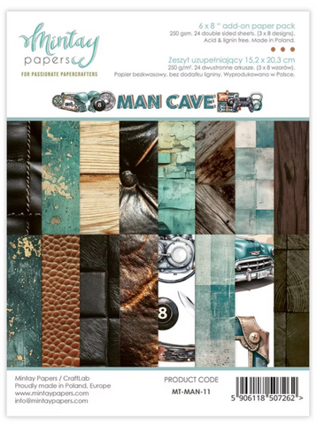 MINTAY Man Cave | 6x8 | Add-on Paper Pad
