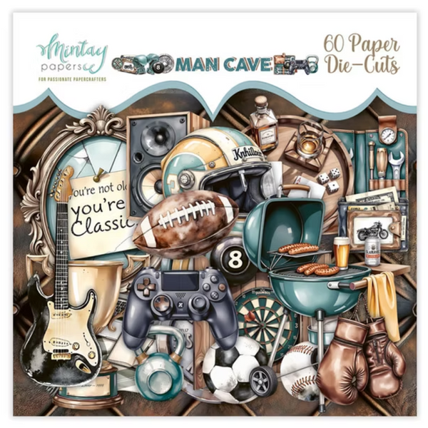 MINTAY Man Cave | Paper Die-Cuts