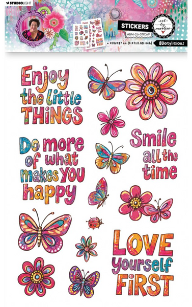 STUDIOLIGHT Art By Marlene | Stickers | Quotylicious