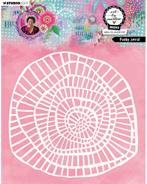 STUDIOLIGHT Art By Marlene | Funky Spiral | Mask