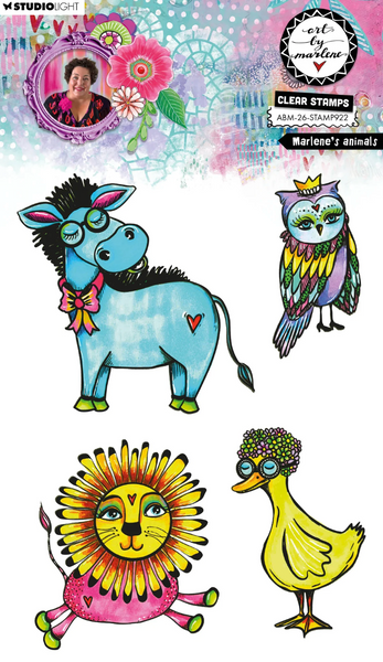 STUDIOLIGHT Clear Stamp | ABM | Marlene's Animals