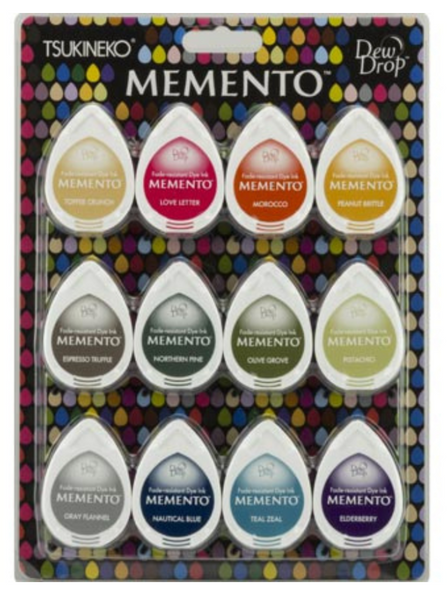 MEMENTO DewDrop Set | 12 Inks per Pack