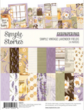 SIMPLE STORIES Simple Vintage Lavender Fields | 6x8 Paper Pad