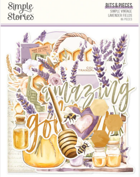 SIMPLE STORIES Simple Vintage Lavender Fields | Bits & Pieces