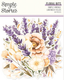 SIMPLE STORIES Simple Vintage Lavender Fields | Floral Bits