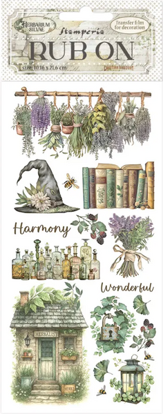 STAMPERIA Rub-Ons | Herbarium Silvae | Lavender