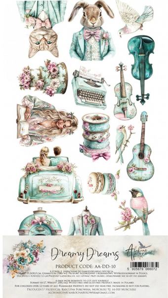 ALCHEMY OF ART Dreamy Dreams | 6x12 Cut Out Set